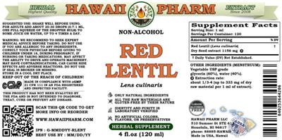 Red Lentil Non-Alcohol label