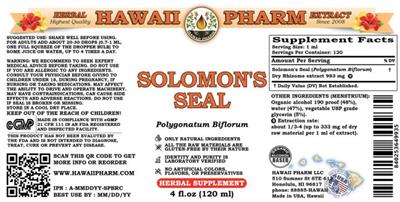 Solomon's Seal label