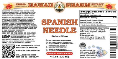 Spanish Needle label