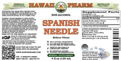 Spanish Needle Non-Alcohol label