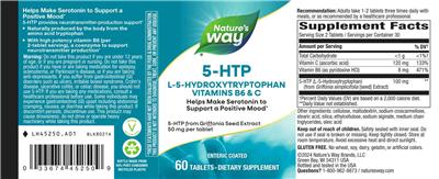 5-HTP label