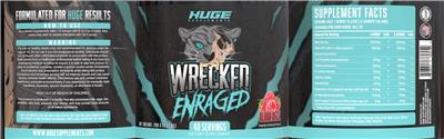 Wrecked Enraged Blood Razz label