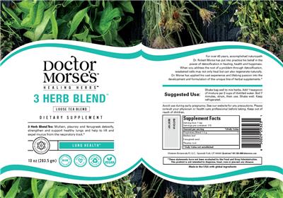 3 Herb Blend label