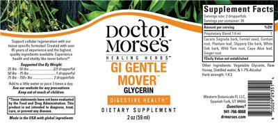 GI Gentle Mover label