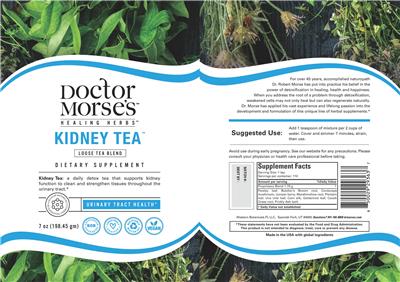 Kidney Tea label
