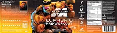 EUPHORiQ Pre-Workout Boogieman Punch label