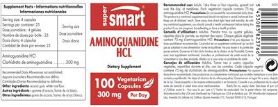 Aminoguanidine HCl 300 mg label
