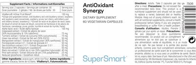 AntiOxidant Synergy label
