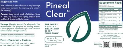 Pineal Clear label