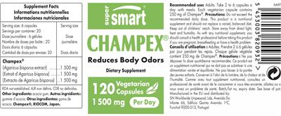 Champex 1500 mg label