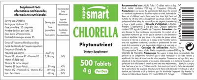 Chlorella 4 g label