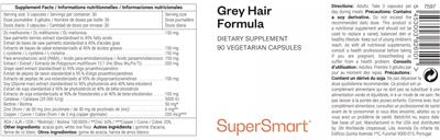 Grey Hair Formula label