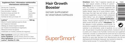Hair Growth Booster label
