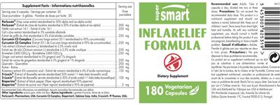 Inflarelief Formula label