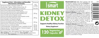 Kidney Detox label