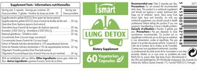 Lung Detox label