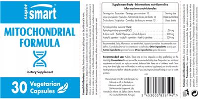 Mitochondrial Formula label