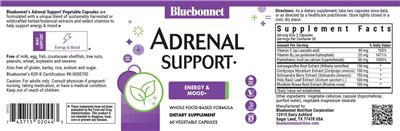 Adrenal Support label