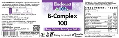 B-Complex 100 label