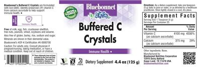 Buffered C Crystals label