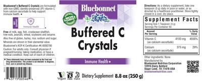 Buffered C Crystals label