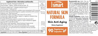 Natural Skin Formula label
