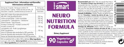 Neuro Nutrition Formula label