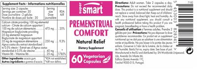 Premenstrual Comfort label
