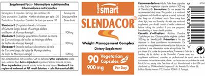 Slendacor 900 mg label