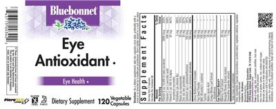 Eye Antioxidant label