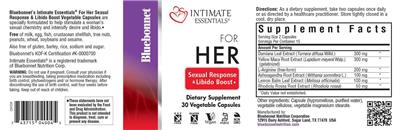 For Her Sexual Response & Libido Boost label