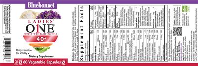 Ladies' One 40+ label