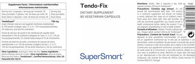 Tendo-Fix label