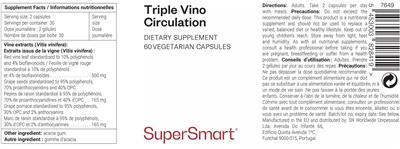 Triple Vino Circulation label