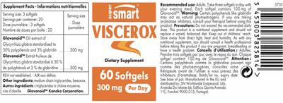 Viscerox 300 mg label