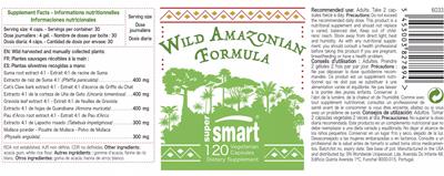 Wild Amazonian Formula label