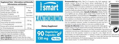 Xanthohumol 150 mg label
