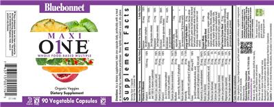 Maxi One label