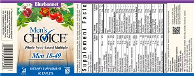 Men's Choice label