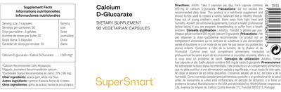 Calcium D-Glucarate label