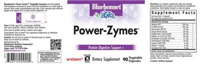 Power-Zymes label