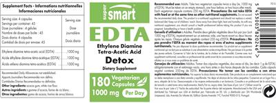 EDTA Detox 1000 mg label
