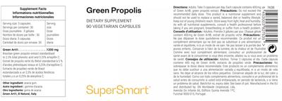 Green Propolis label