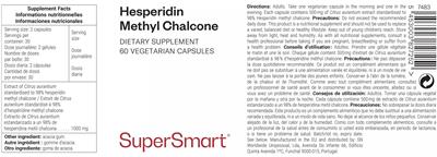 Hesperidin Methyl Chalcone label