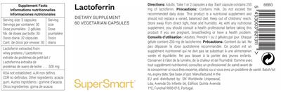 Lactoferrin label