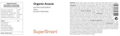 Organic Acacia label