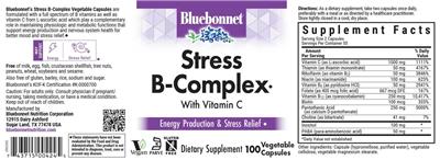 Stress B-Complex label