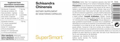 Schisandra Chinensis label