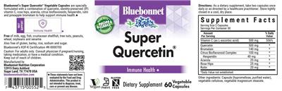 Super Quercetin label