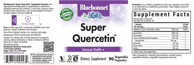 Super Quercetin label